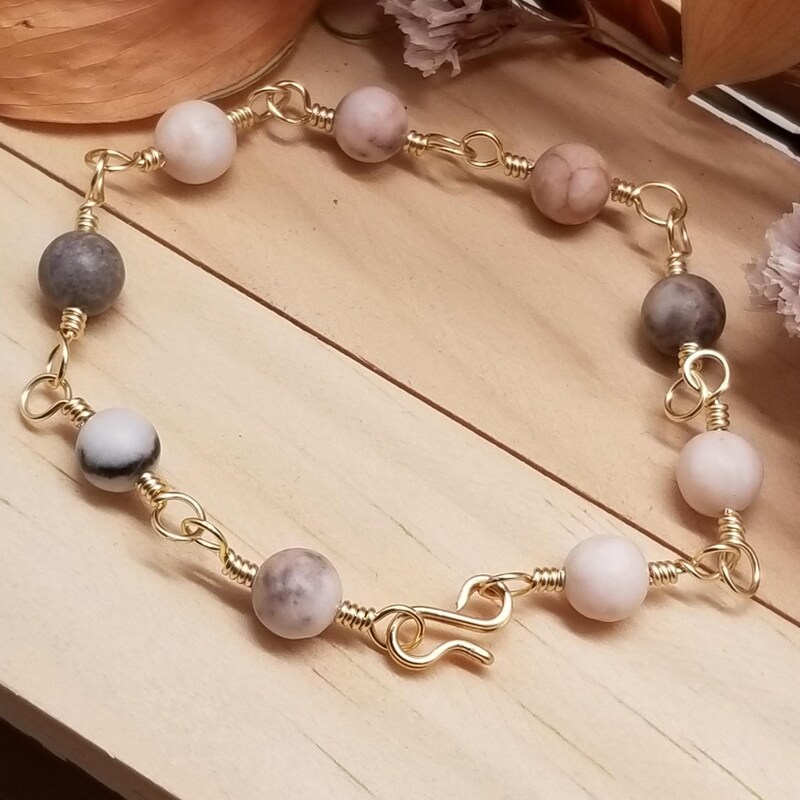 Handmade Wire Bead Bracelets